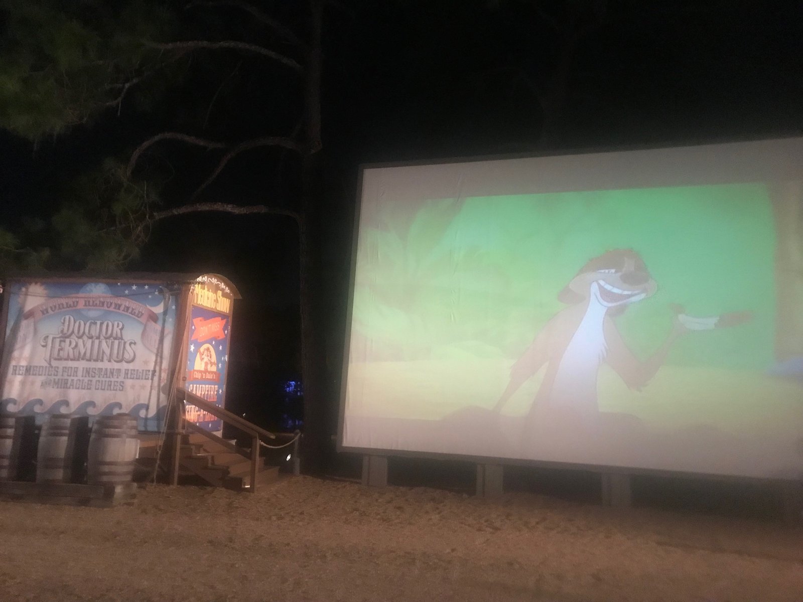 Tico e Teco, Fogueira e Marshmallows Chip & Dale Campfire Show, AntigoVisor E03