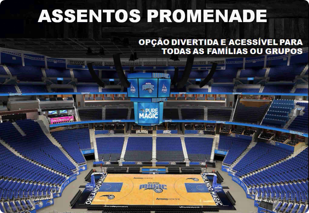 Orlando Magic como é o jogo no Amway Center