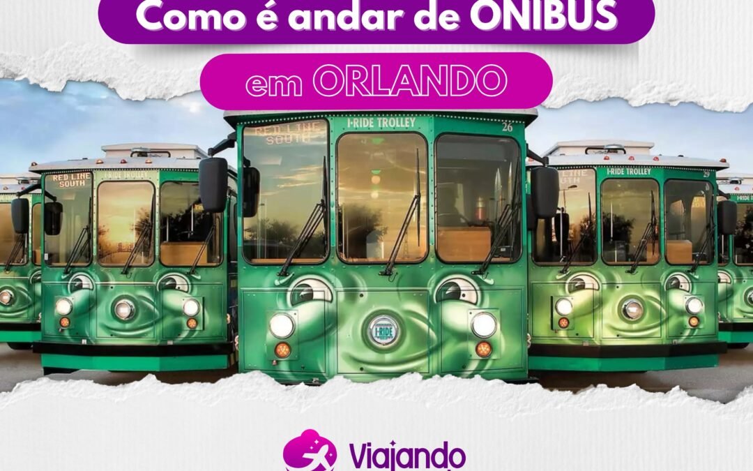 Como é andar de ônibus em Orlando