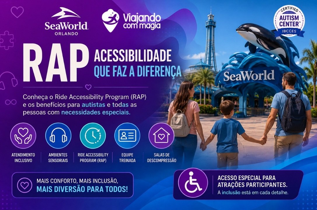Benefício acessibilidade SeaWorld orlando 2